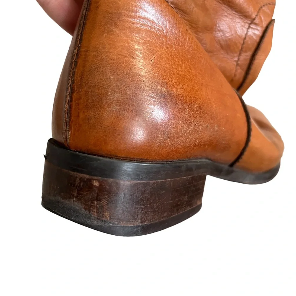 Donna Piu Handcrafted Italian Leather Camel Boots